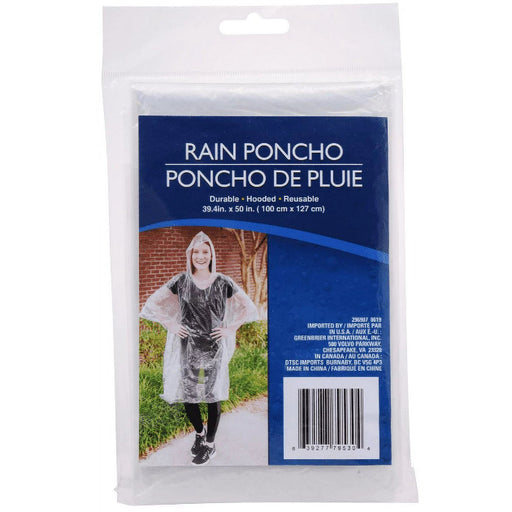 CLY-Juego de 12 ponchos de lluvia 4 rojos 4 azules 4 Ponchos de lluvia transparentes - Quierox - Tienda Online