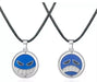 Collar de cadena con calavera y cara sonriente de Ace de One Piece - Quierox - Tienda Online