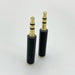 Conector de Audio 3,5mm TRS macho a hembra / 5 piezas - Quierox - Tienda Online