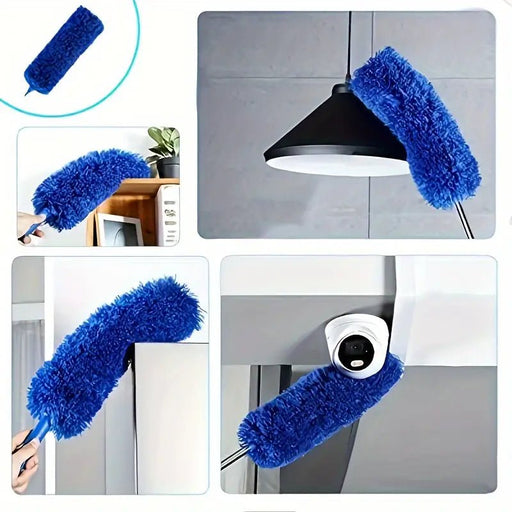 Conjunto de 4 plumeros de microfibra para plumas retráctil y flexible con varilla de extensión larga - Quierox - Tienda Online