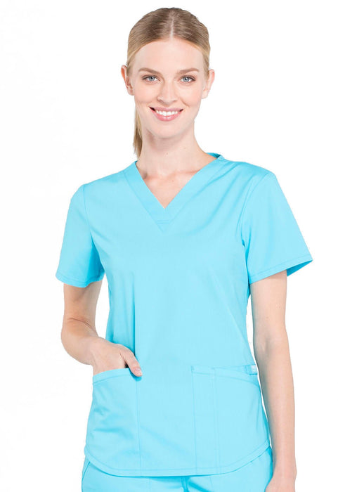 Conjunto médico unisex: camiseta con cuello en V y pantalón con cordón - Quierox - Tienda Online