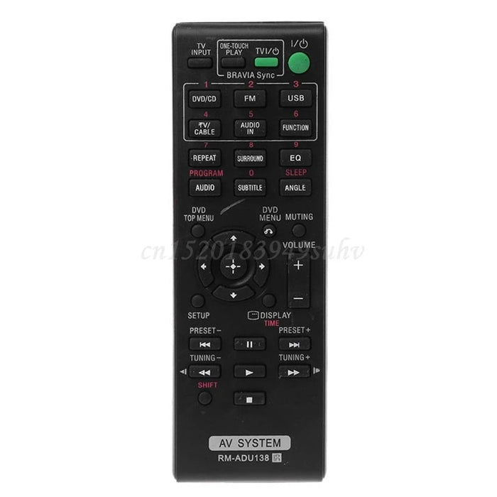 Control remoto reemplazar RM-ADU138 Sony AV DAV - Quierox - Tienda Online