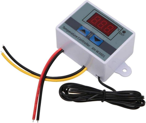 Controlador de temperatura LED digital, interruptor de termostato XH - W3001 (12V/120W) - Quierox - Tienda Online