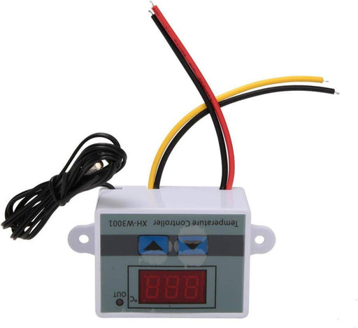 Controlador de temperatura LED digital, interruptor de termostato XH - W3001 (12V/120W) - Quierox - Tienda Online