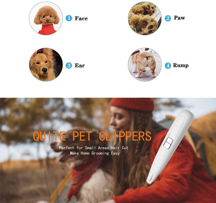 Cortapelos para pies de mascotas con luz LED - Quierox - Tienda Online