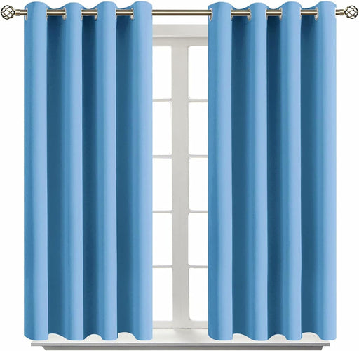 Cortinas BGment opacas, con ojales, 2 paneles - Quierox - Tienda Online