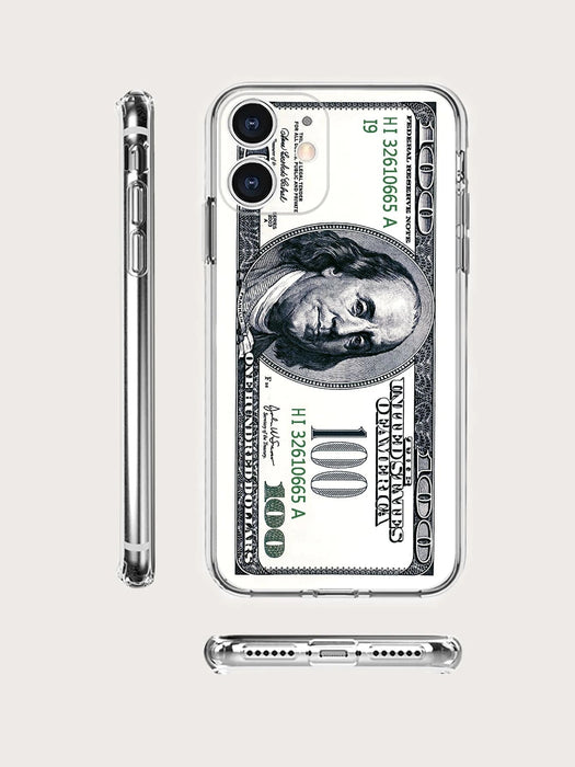 Cover Impresión Completa de Billete De 100 Dólares Compatible Con Iphone 11 - Quierox - Tienda Online