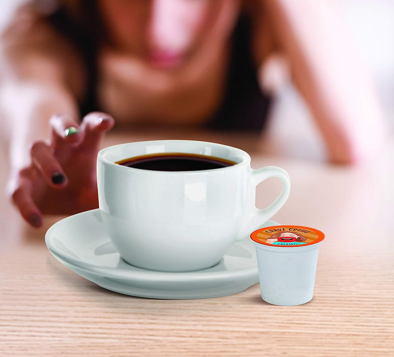Crave Beverages cápsulas de café con sabor, compatible con cafeteras 2.0 K - Cup, pack 100 ud - Quierox - Tienda Online