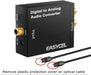 easycel Digital a analógico convertidor de audio DAC Digital SPDIF Toslink - Quierox - Tienda Online