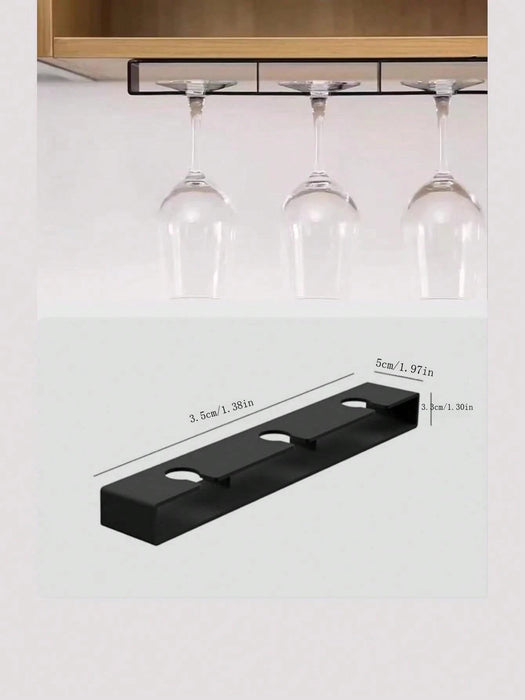 Estante minimalista para copas de vino, estante para colgar vasos con patas altas - Quierox - Tienda Online