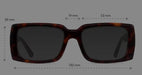 Eyebuydirect Gafas De Sol Rectangulares De Tortuga - Impression - Quierox - Tienda Online