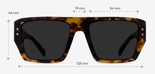 Eyebuydirect Gafas Rectangulares De Tortuga - Rocco - Quierox - Tienda Online