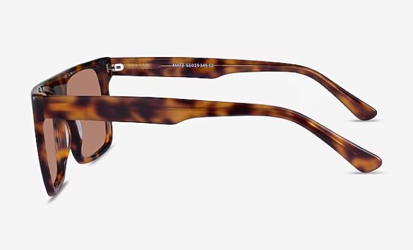 EYEBUYDIRECT Matz - Gafas De Sol Cuadradas Con Diseño De Tortuga - Quierox - Tienda Online