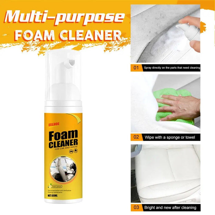 Foam Cleaner - Spray Limpiador Espuma Multiuso - Unidad - Quierox - Tienda Online