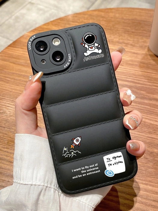 Funda para teléfono con estampado de astronauta compatible con iPhone 11 - Quierox - Tienda Online