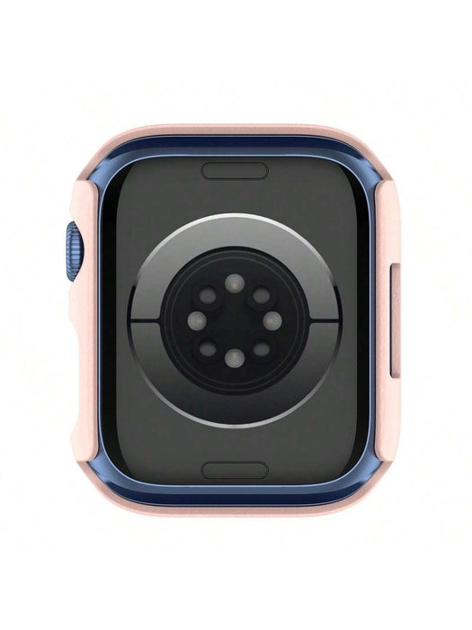 Funda Protectora Rosa Compatible Con Apple Watch Series 7 45mm - Quierox - Tienda Online