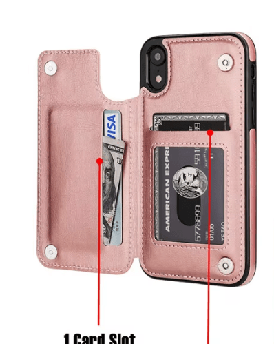 Funda tipo billetera para iPhone X/XS - Quierox - Tienda Online