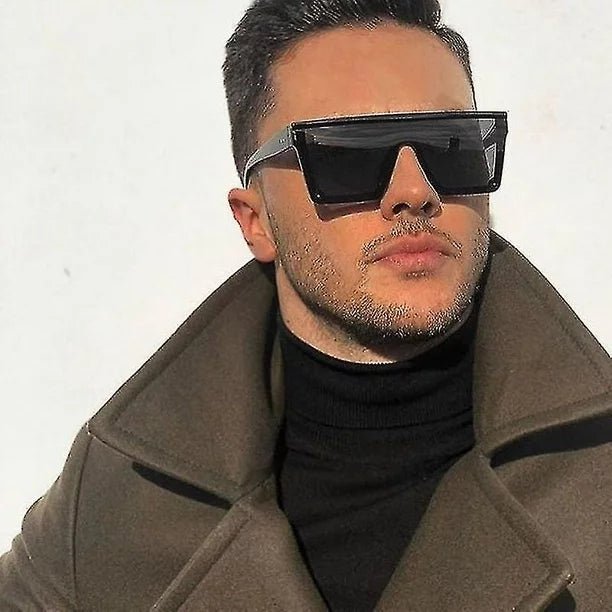 Gafas de sol cuadradas grandes hombre on sale