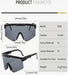 Gafas de sol deportivas de moda para hombre, gafas de sol de conducción de gran tamaño UV400 Retro - Quierox - Tienda Online