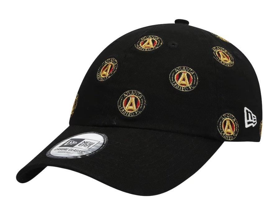 Gorra clásica ajustable con logotipo en toda la prenda Atlanta United FC de New Era - Quierox - Tienda Online