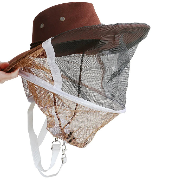 Gorro de apicultor vaquero con velo, velo de abeja con velo de visibilidad - Quierox - Tienda Online