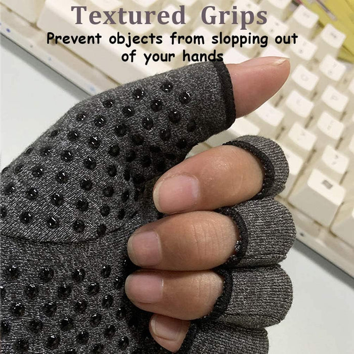 Guantes de compresión de cobre para artritis de algodón - Quierox - Tienda Online