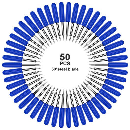 Hadwoer 50 cuchillas de repuesto de corte profundo de 60 grados compatibles con Cricut - Quierox - Tienda Online