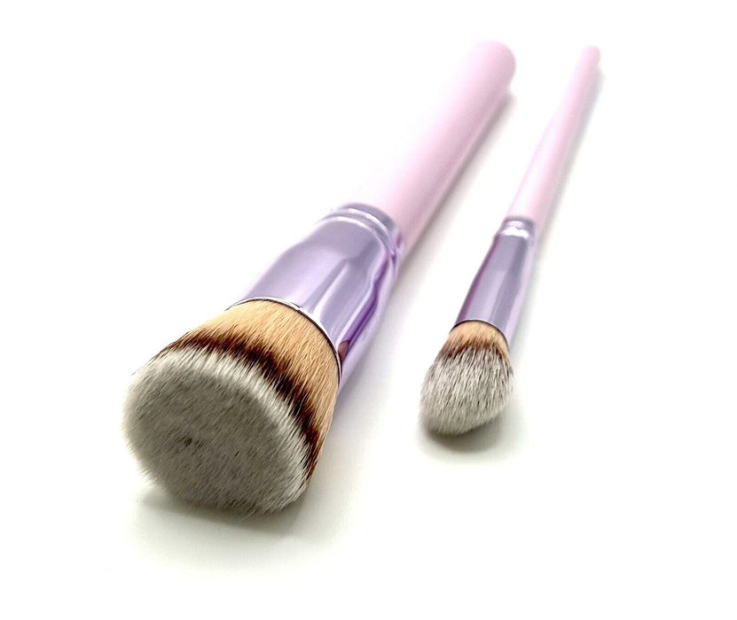 Half Caked Airbrushed Complexion (110) + Concealer (160) Brush Duo - Quierox - Tienda Online