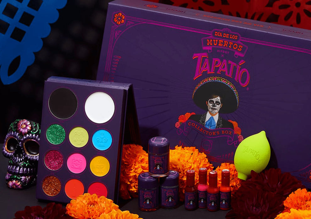 HipDot y Tapatío colección de maquillaje del Día de los Muertos - Quierox - Tienda Online