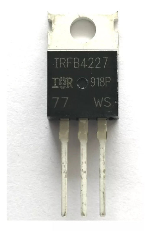 Irfb4227 Mosfet Canal N 200v 65a Rectificador Internacional Completo / 5 unidades - Quierox - Tienda Online