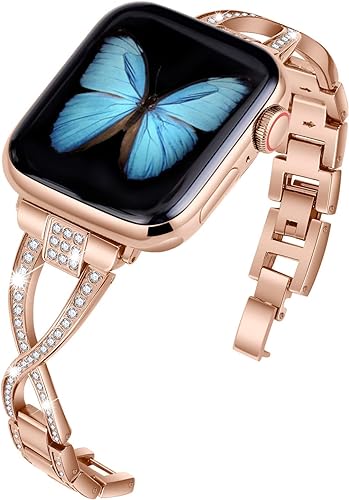 JFDRAGON pulsera Metal iwatch Series 9 8 7 6 5 4 3 - Quierox - Tienda Online