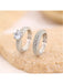 Juego de 2 anillos de pareja con circonitas brillantes, perfectos para bodas - Quierox - Tienda Online