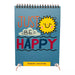 Just Be Happy Puzzles and Solutions 2 Libros de Actividad Cerebral en Espiral - Quierox - Tienda Online