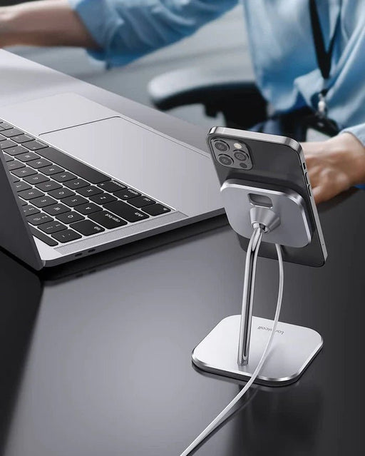 Lamicall Soporte de Teléfono de Aluminio Ajustable para Cargador MagSafe - Quierox - Tienda Online