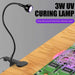 Lámparas de escritorio Led Luces ultravioleta Clip-On Tubo de metal flexible - Quierox - Tienda Online