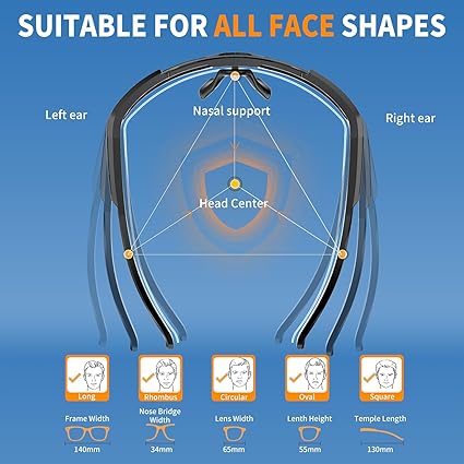 Las gafas de sol deportivas polarizadas protección UV400 para hombres y mujeres - Quierox - Tienda Online