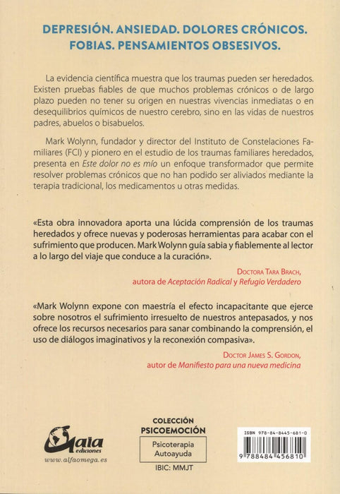 Libro Este dolor no es mío. Identifica y resuelve los traumas familiares heredados - Quierox - Tienda Online