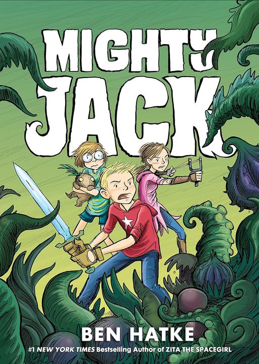 Libro Mighty Jack (Mighty Jack, 1) Tapa blanda de Ben Hatke, en ingles - Quierox - Tienda Online