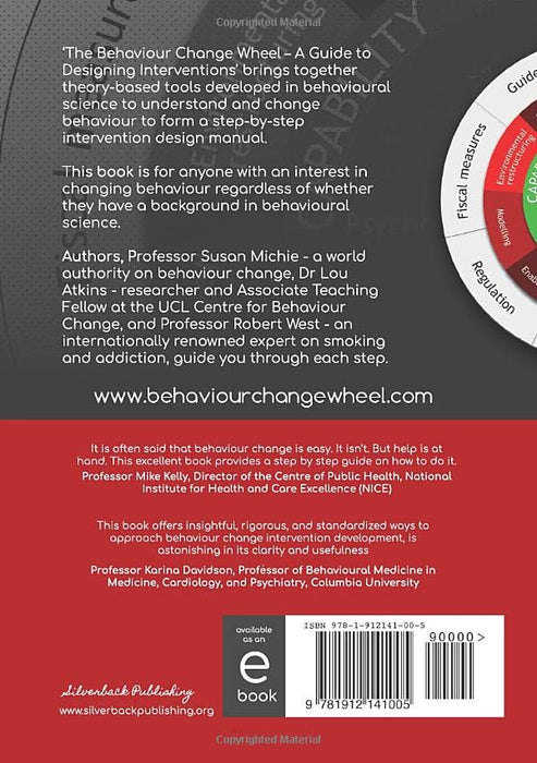 Libro The Behaviour Change Wheel: A Guide To Designing Interventions, Tapa blanda - Quierox - Tienda Online