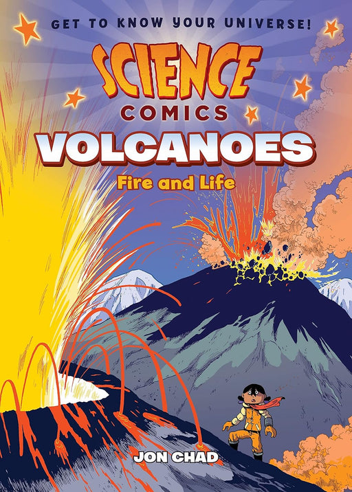 Libro Volcanes: fuego y vida Pasta dura – Ilustrado de Jon Chad, en ingles - Quierox - Tienda Online