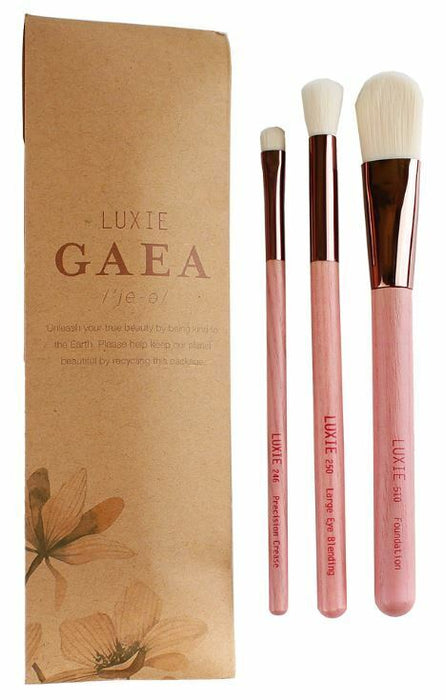 LUXIE BEAUTY Gaea Set de 3 Piezas de brochas - Quierox - Tienda Online