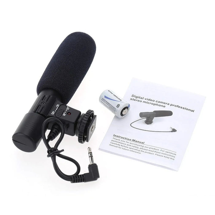 Mic-01 Micrófono condensador profesional de 3,5mm - Quierox - Tienda Online