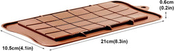 Molde antiadherente de silicona para barra de chocolate - Quierox - Tienda Online