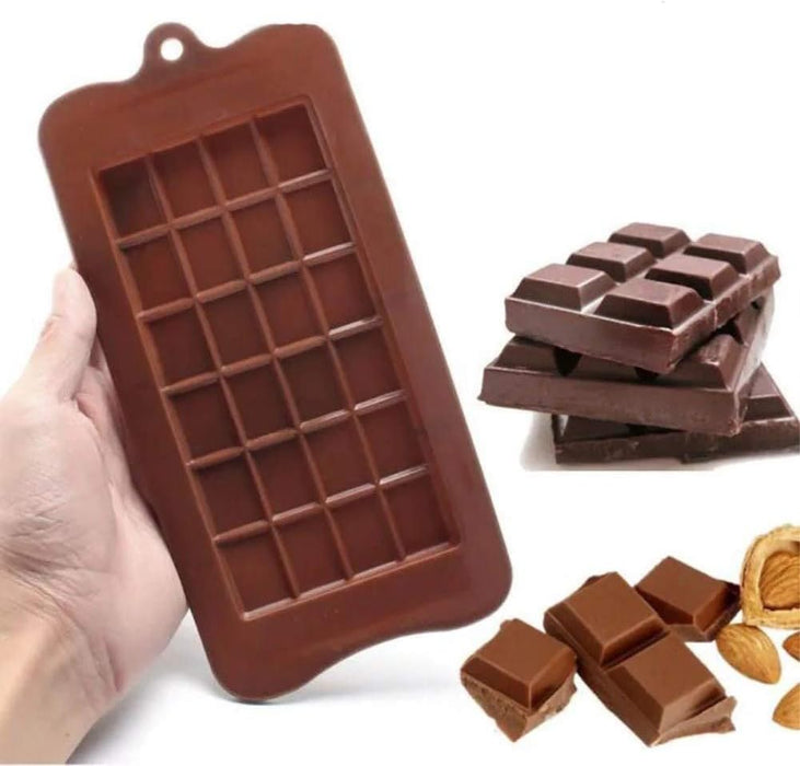 Molde antiadherente de silicona para barra de chocolate - Quierox - Tienda Online