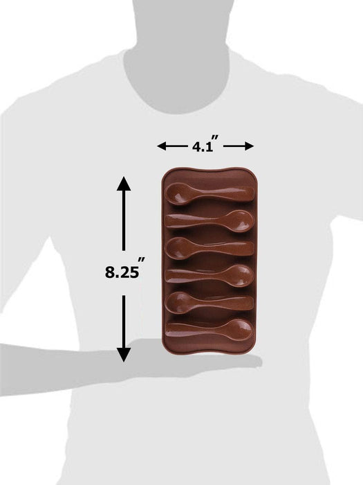 Molde de silicona de chocolate en forma de cuchara - Quierox - Tienda Online