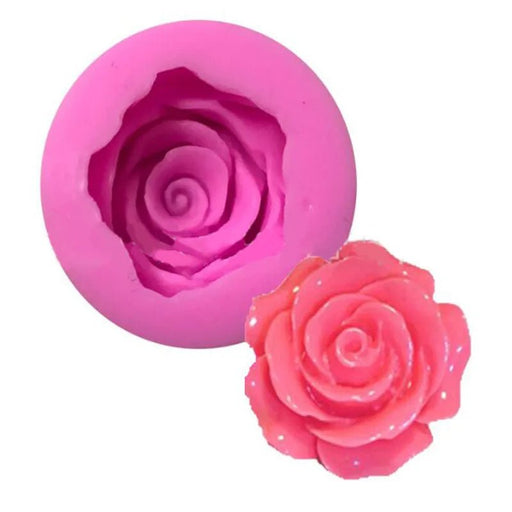 Molde de vela de silicona, Molde de vela de aromaterapia rosa 3D - Quierox - Tienda Online