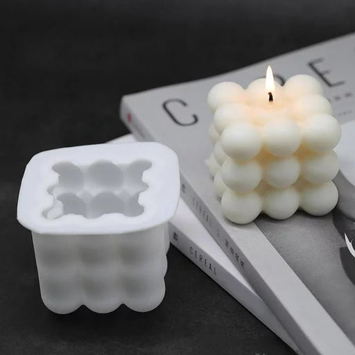 Molde de velas perfumadas de cubo redondo - Quierox - Tienda Online