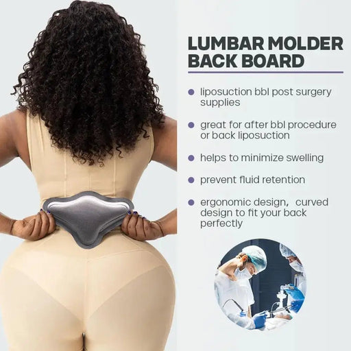 Moldeador Lumbar de espuma para Lipo, tablero de compresión para espalda - Quierox - Tienda Online