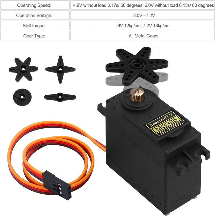 Motor de torsión digital de alta velocidad para coche inteligente - Quierox - Tienda Online