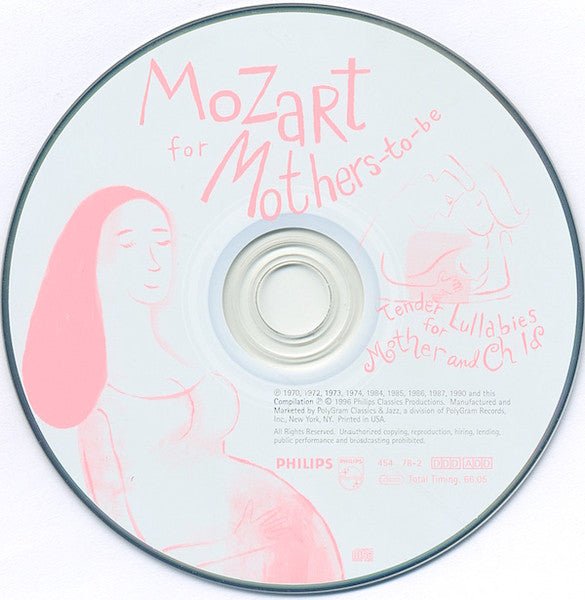 Mozart para futuras madres (tiernas canciones de cuna para madre e hijo) - Quierox - Tienda Online